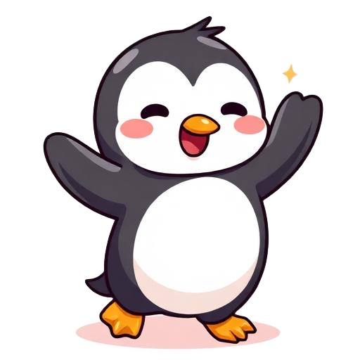 dancing penguin